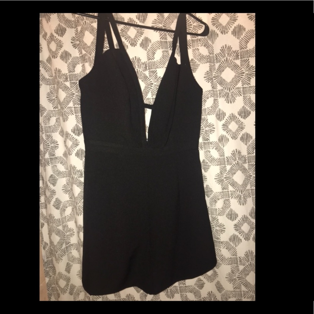 NBD Black romper